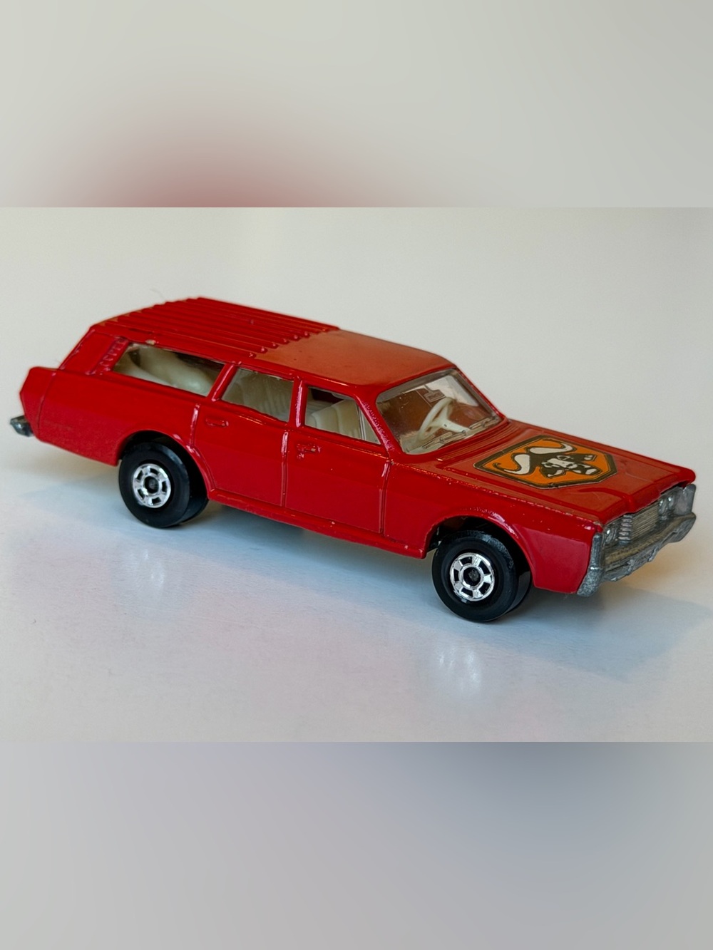 Vintage Matchbox Superfast No. 59 or 73 Mercury Fire Chief Lesney England
